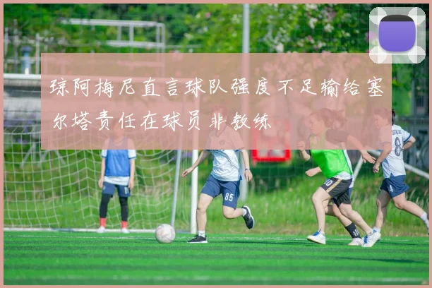 琼阿梅尼直言球队强度不足输给塞尔塔责任在球员非教练