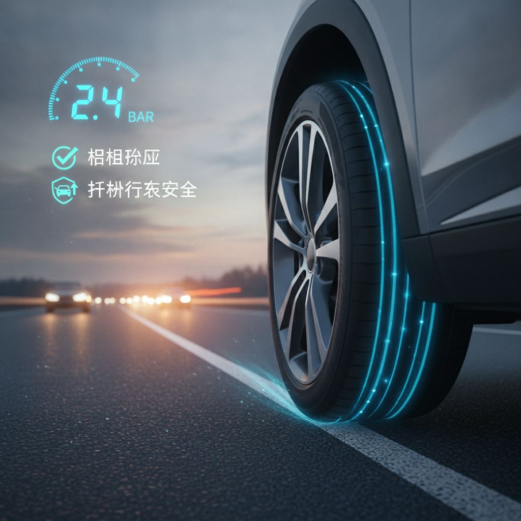 合理胎压，提升行车安全